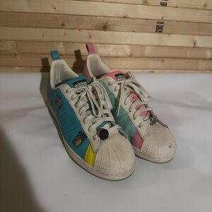 Adidas Multicolor Superstar Sneakers